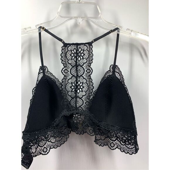Topshop lace racer back bra size size 10  - Picture 3 of 7